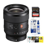 Sony Alpha FE 24mm f/1.4 GM Lens with Software Suite and Accessory Bundle