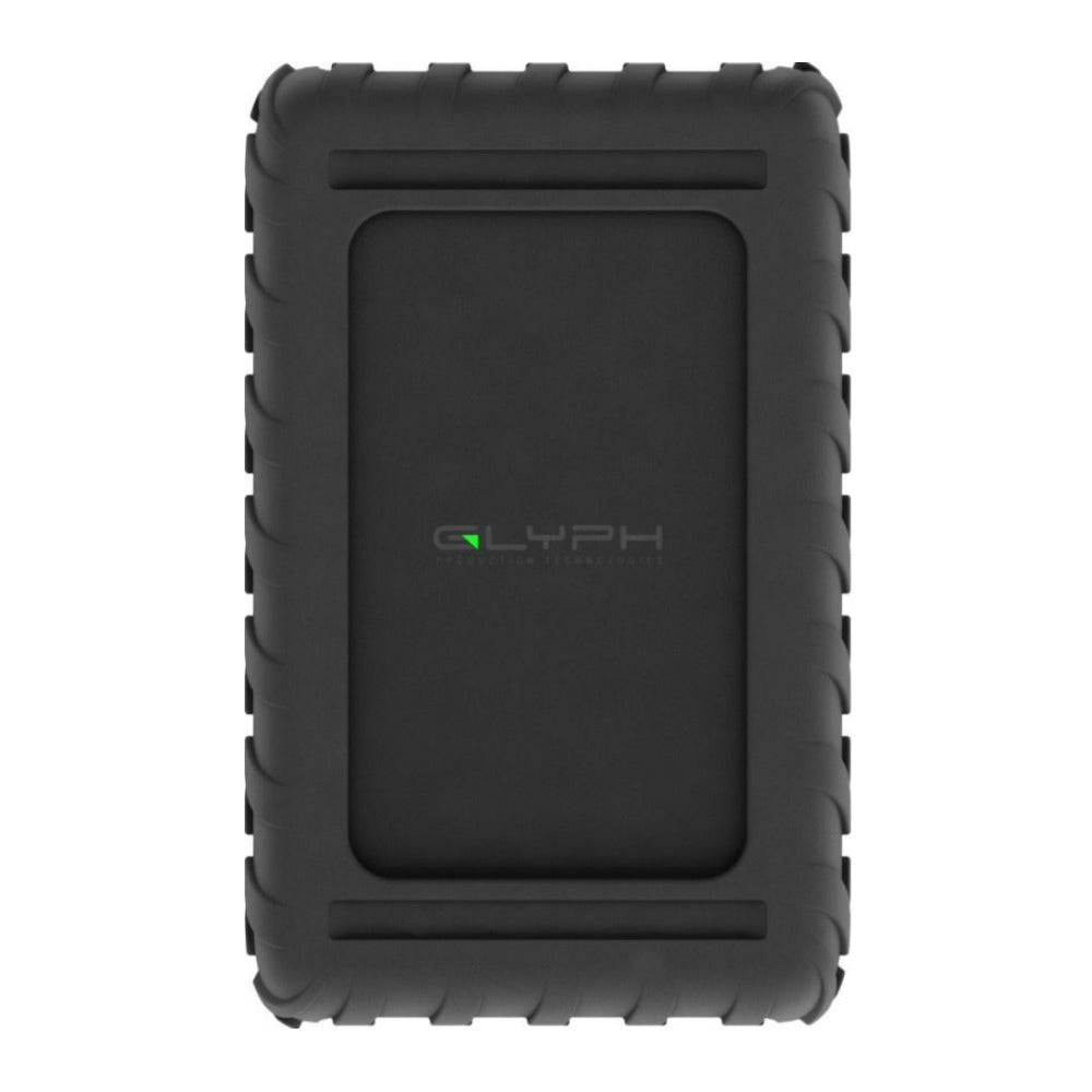 Glyph Blackbox PRO 7200 RPM USB-C 3.1 260 MBPS Speeds Silicone Enclosure Hard Drive for Backup (2TB)