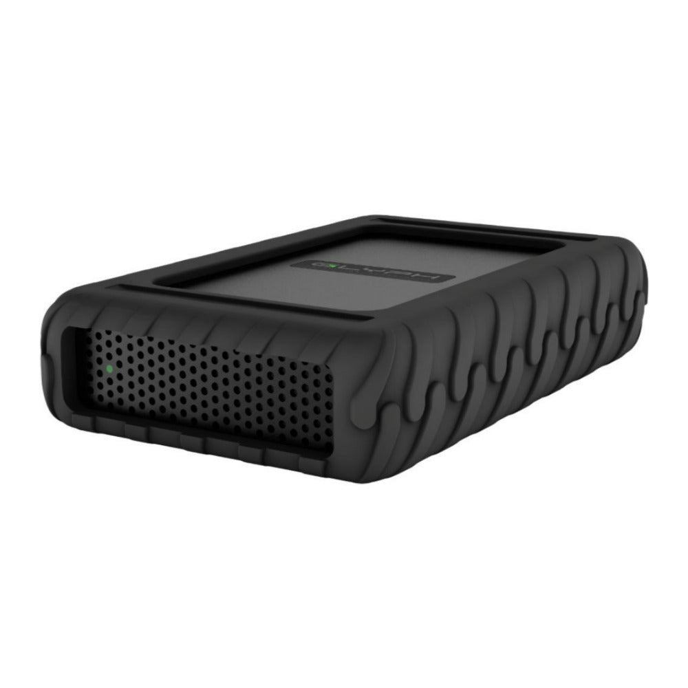 Glyph Blackbox PRO 7200 RPM USB-C 3.1 260 MBPS Speeds Silicone Enclosure Hard Drive for Backup (2TB)