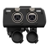 Panasonic LUMIX DMW-XLR1 Professional XLR Audio Video Microphone Adapter (Black, Refurbished)