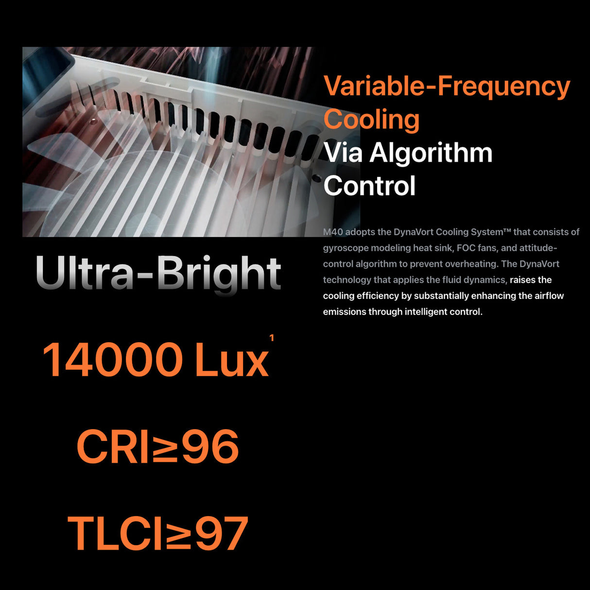 Zhiyun FIVERAY M40 Powerful 40W Pocket LED Light (2-Pack) with 10-Inch Spider Tripod Bundle