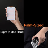 Zhiyun FIVERAY M40 Powerful 40W Pocket LED Light (2-Pack) with 10-Inch Spider Tripod Bundle