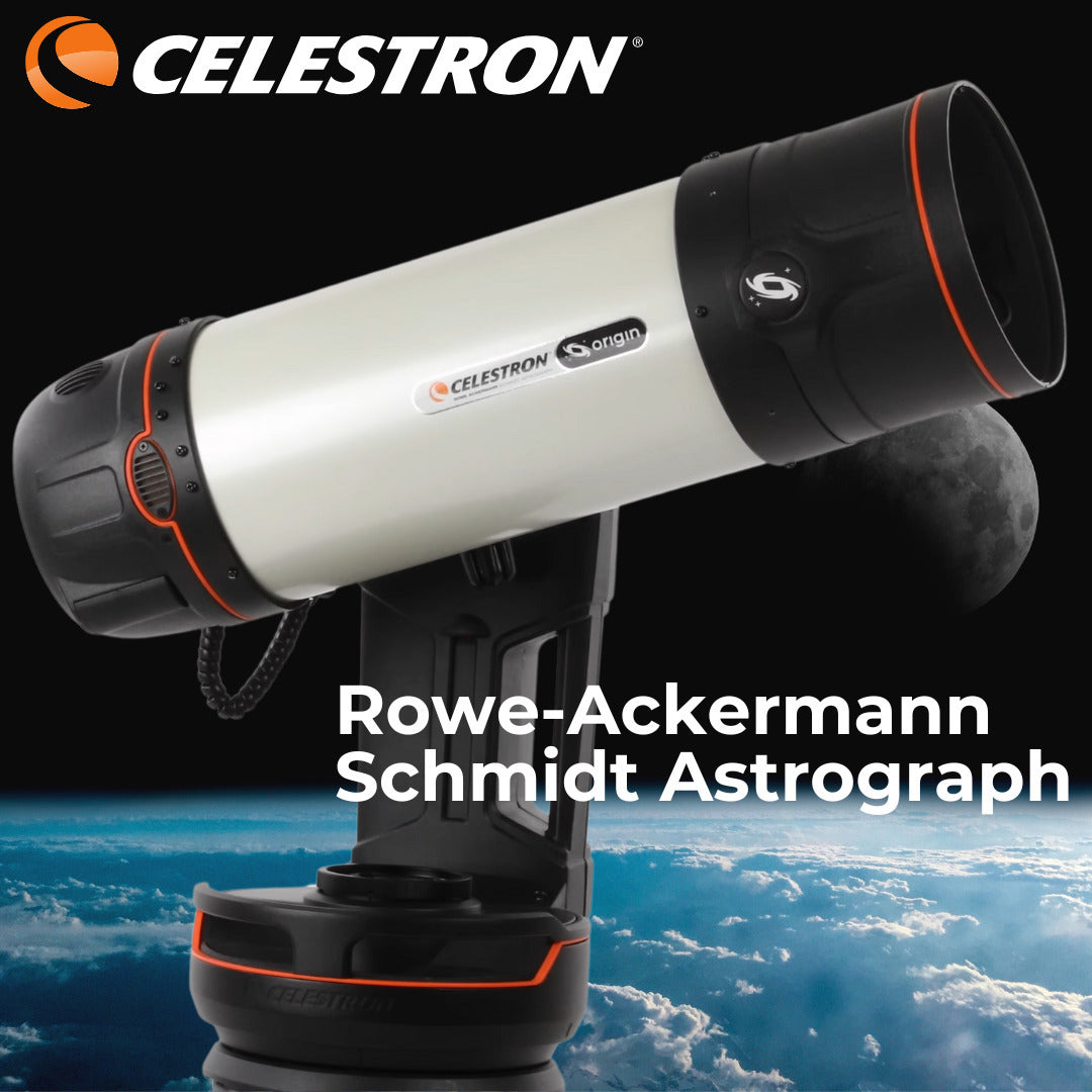 Celestron Origin Mark II Home Observatory with Rowe-Ackermann Schmidt Astrograph Optical Tech Bundle