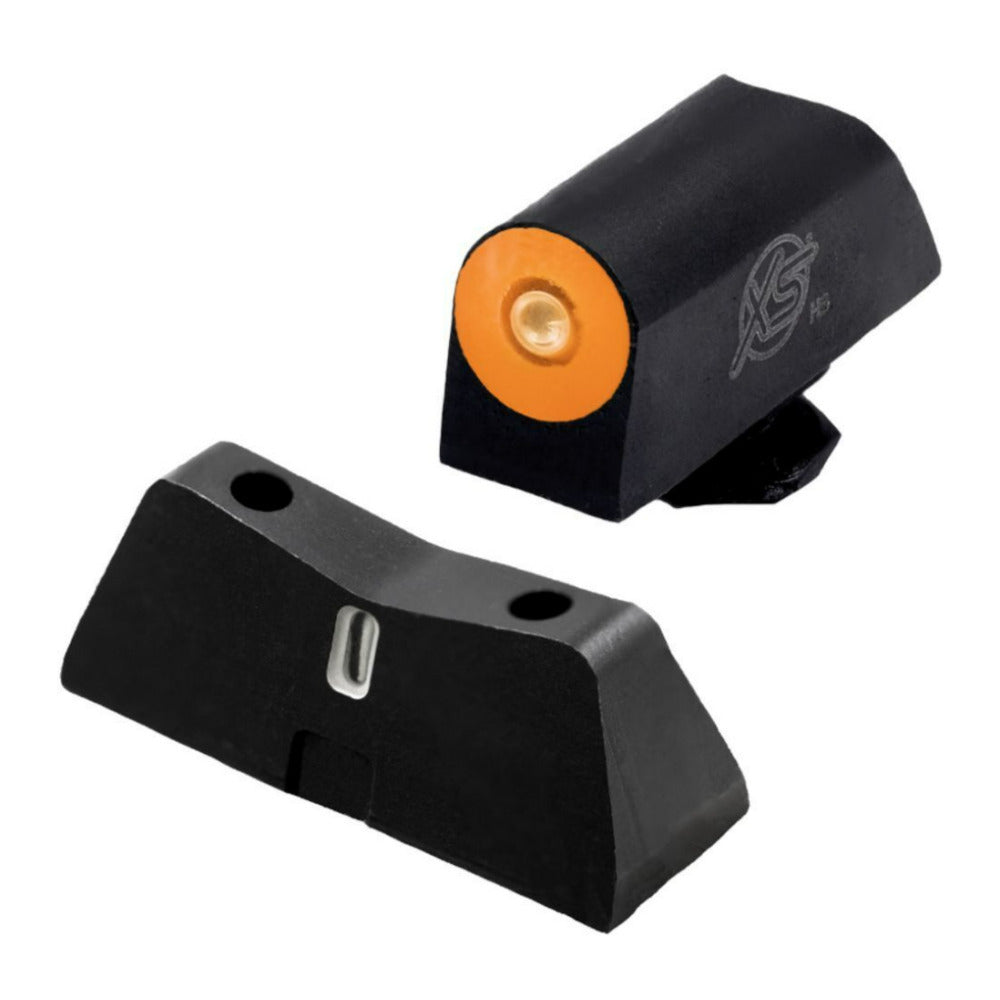 XS SIGHTS DXT2 Big Dot Night Sight for Glock 17, 19, 22-24, 26-28, 31-36, 38-39, 45, and 47 (Orange)