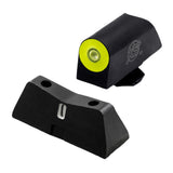 XS SIGHTS DXT2 Big Dot Night Sight for Glock 17, 19, 22-24, 26-28, 31-36, 38-39, 45, and 47 (Yellow)