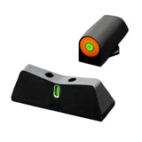 XS SIGHTS DXT2 Big Dot Tritium Front and Rear Night Sight for Glock 42, 43, 43X, and 48 (Orange)