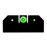 XS Sights R3D Tritium Night Sights for Glock 20, 21, 29, 30, 30S, 37, 40, and 41 (Green)