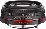Pentax HD PENTAX-DA 21mm F3.2 AL Limited (Black)