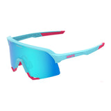 100 Percent S3 LE Tatis 4 Soft Tact Blue Sunglasses with Blue Topaz Mirror Lens