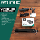 Vortex Viper HD 11 to 33 x 50mm Straight Spotting Scope with Lightweight Design with Tripod Bundle