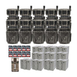 Stealth Cam Revolver 36MP 360-Degree Cellular Trail Camera with 0.25-Inch Mount (10-Pack) Bundle