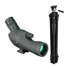 Vortex Viper HD 11 to 33 x 50mm Angled Spotting Scope with Lightweight Design with Tripod Bundle