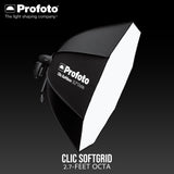Profoto Clic Softgrid 2.7-Feet Octa for Only Profoto Flashes with Clic Softbox 2.7-Feet Octa Bundle