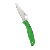 Spyderco Pacific Salt 2 SpyderEdge Green Folding Knife with H 1 Steel Blade (Open Box)