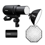 Profoto Pro-B3 Monolight Flash Single Kit with Li-Ion Battery 4S2P and Softbox 2.7-Feet Octa Bundle
