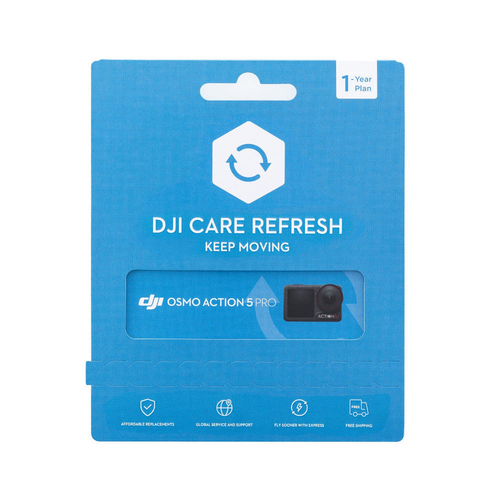 DJI Care Refresh 1-Year Plan for Osmo Action 5 Pro (Physical Card)