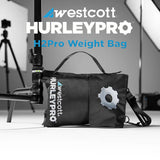 Westcott Air Cushioned Heavy-Duty Light Stand (8 Feet) and HurleyPro H2Pro Weight Bag Bundle
