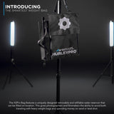 Westcott Air Cushioned Heavy-Duty Light Stand (8 Feet) and HurleyPro H2Pro Weight Bag Bundle