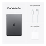 Apple 10.2-Inch 9th Gen 64GB Wi-Fi Plus 4G LTE iPad with 8MP Camera and LED-Backlit (Space Gray)