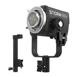Aputure STORM 80c IP65 80W Full-Color Fixture (Black) with STORM 80c Handheld Bracket (Black) Bundle