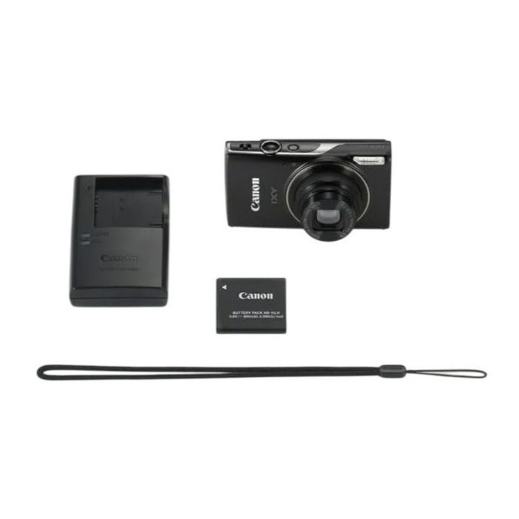 Canon PowerShot IXY 650 20.2MP Point and Shoot Digital Camera with 12x Zoom and 3-Inch LCD (Black)