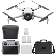 DJI Mini 4 Pro Quadcopter Drone Fly More Combo Plus with RC 2 Controller with Weatherproof Hard Case
