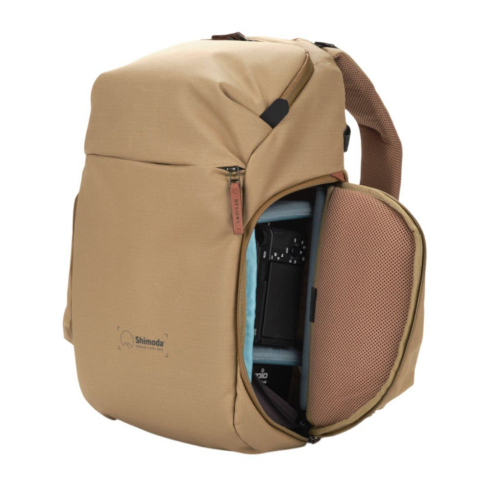 Shimoda Designs Urban Explore 20 Backpack with Cordura Shell and Hidden AirTag Pocket (Boa, 20L)