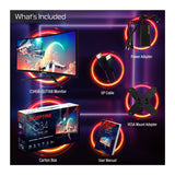 Sceptre C345B-QUT168 34-Inch Ultrawide Curved QHD 165Hz Gaming Monitor with 1500R Curvature (Black)