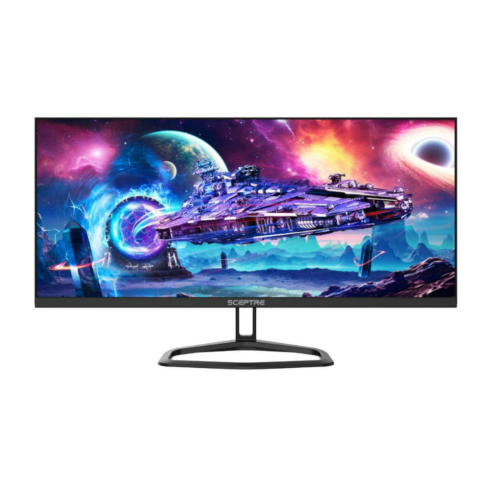 Sceptre E305B-FU200T 30-Inch Ultrawide 210Hz Full HD IPS Monitor with AMD FreeSync (Black)
