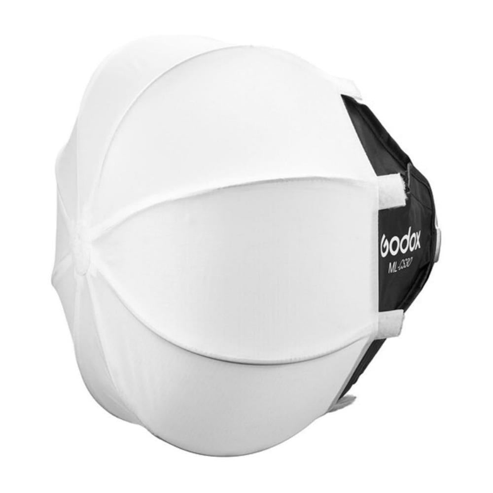 Godox Collapsible Lantern ML100Bi Softbox with Omnidirectional Beam Spread for Photographers (White)