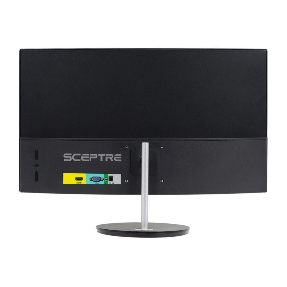 Sceptre C248W-1920RN Curved 24-Inch Gaming Monitor with LED Display and Edgeless Design (Black)