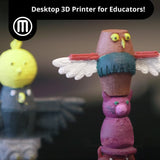 MakerBot Smart Extruder Plus for PLA Filament with Assorted Colors Large PLA Filament Spool Bundle