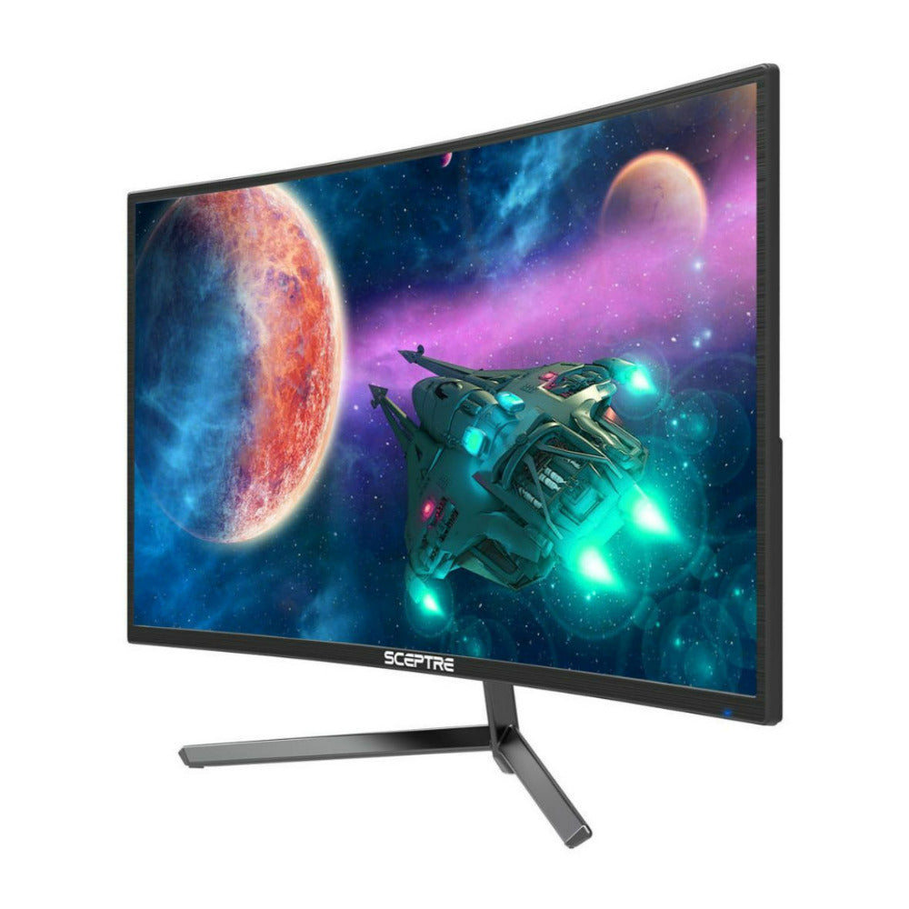 Sceptre C248B-FWT168 24-Inch 165Hz Curved Gaming Monitor with AMD FreeSync Premium (Black)