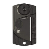 Spyderco Dog Tag Non Locking Black Folding Knife with CPM S30V Steel Blade