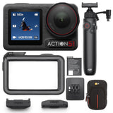 DJI Osmo Action 5 Pro Standard Combo with Multifunctional Handle and Cold Shoe Expansion Bundle