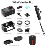 DJI Osmo Action 5 Pro Standard Combo with Multifunctional Handle and Cold Shoe Expansion Bundle
