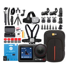 DJI Osmo Action 5 Pro Standard Combo Action Camera with 4nm Chip and 47GB Built-In Storage Bundle