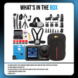 DJI Osmo Action 5 Pro Standard Combo Action Camera with 4nm Chip and 47GB Built-In Storage Bundle