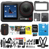 DJI Osmo Action 5 Pro Adventure Combo Deluxe Accessory Bundle with Refresh 2-Year Plan Card