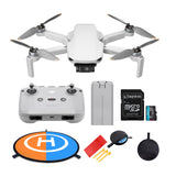 DJI Mini 4K Drone with 4K UHD Camera with Drone Landing Pad and 128GB Micro SD Card