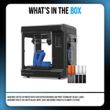 MakerBot Sketch 3D Printer (Black, Large) and PLA Filament (10-Pack) Bundle