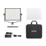 Godox LDX100R RGBWW LED Light Panel with Detachable Diffuser and Metal Casing (Open Box)