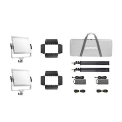 Godox Litemons LP600R RGB High-Brightness LED Light Panel with Soft Diffusion 2-Light Kit (White)