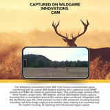 Wildgame Innovations Orbit 360-Degree Trail Camera with 36MP Image Quality and 1080p Video Bundle