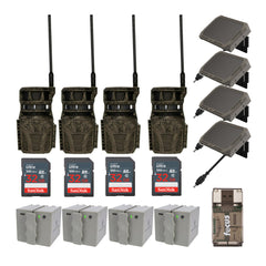 Wildgame Innovations Orbit 360-Degree Trail Camera with 36MP Image Quality (4-Pack) Bundle