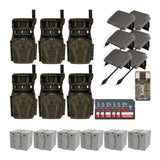 Wildgame Innovations Orbit 360-Degree Trail Camera with 36MP Image Quality (6-Pack) Bundle