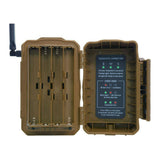 Muddy Matrix 2.0 Dual Network Brown Cellular Camera (10-Pack) with Ten 32GB SD Cards and Card Reader