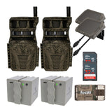 Wildgame Innovations Orbit 360-Degree Trail Camera with 36MP Image Quality (2-Pack) Bundle