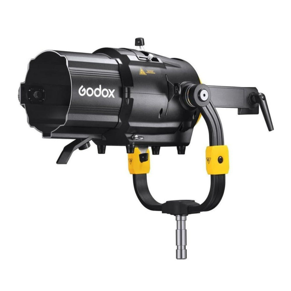 Godox Spotlight Mount Set for Godox MG1200Bi Light with Dual Drop-In Slot and Swappable Lens (Black)