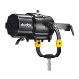 Godox Spotlight Mount Set for Godox MG1200Bi Light with Dual Drop-In Slot and Swappable Lens (Black)